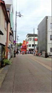 氷見市祇園祭り2019_昼_商店街へ